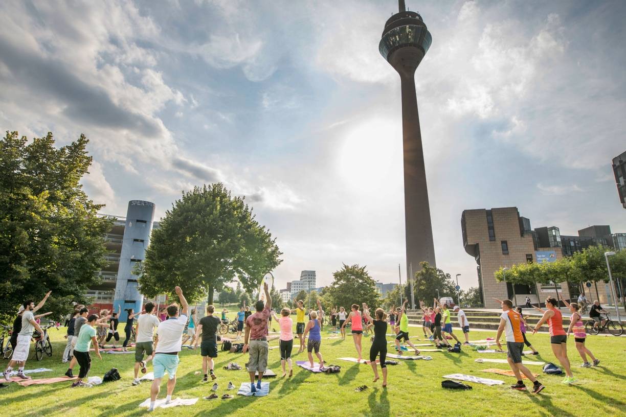 "Sport im Park" zieht immer mehr Düsseldorfer an