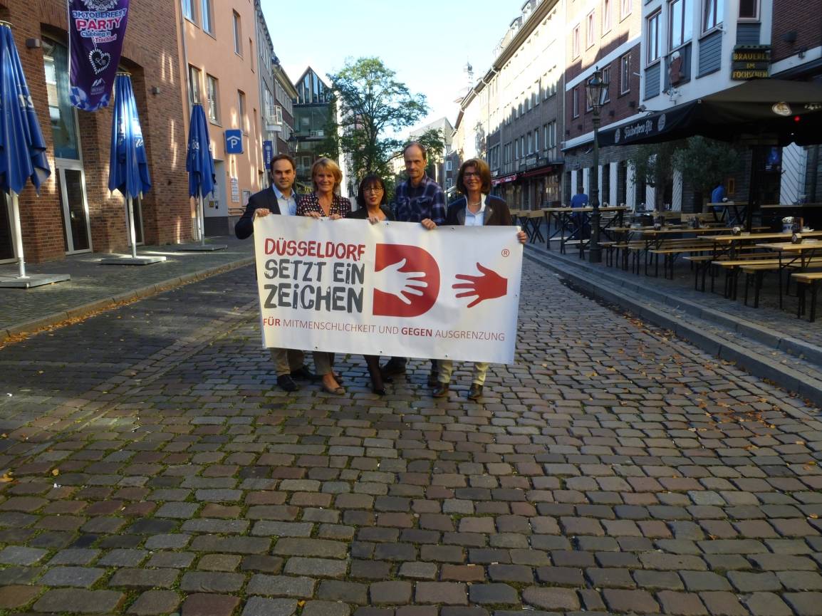 Düsseldorf setzt ein Zeichen