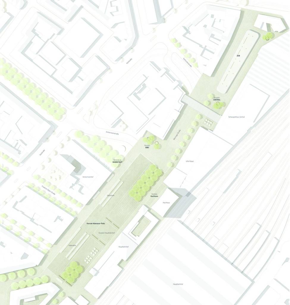 Der Siegerentwurf, der mit der besten Idee für einen Bahnhof der Zukunft überzeugte,...