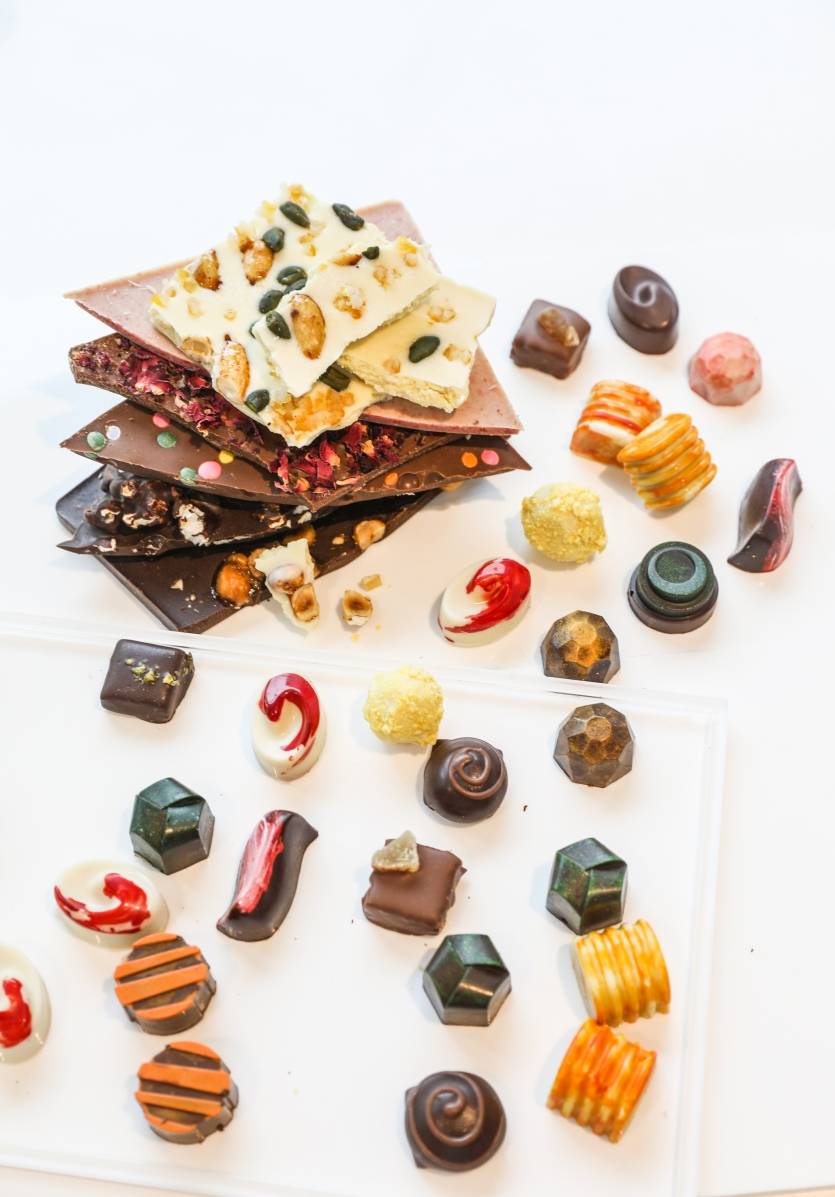  Bruchschokolade trifft Pralinen 