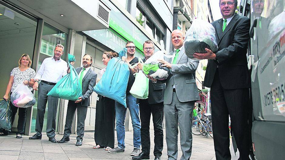 Kleidung für Obdachlose