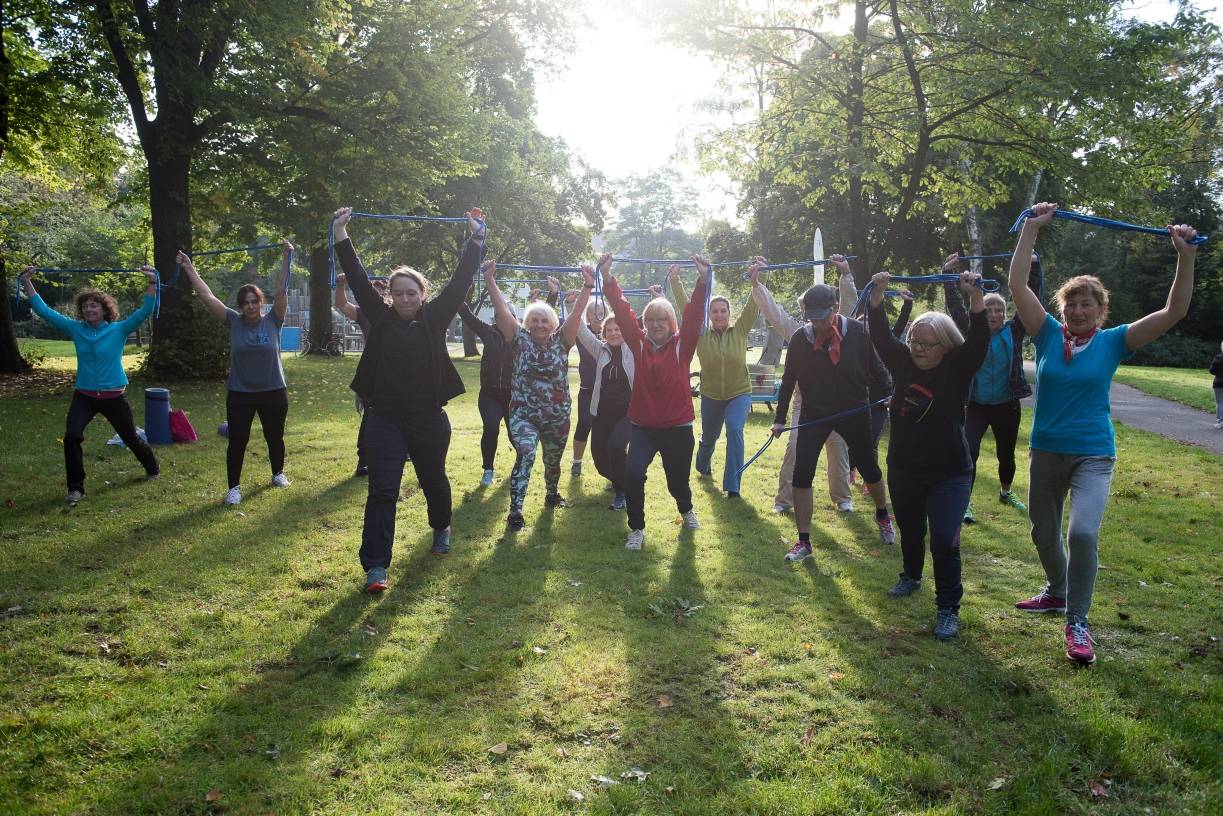 Am 30. April beginnt wieder "Sport im Park"