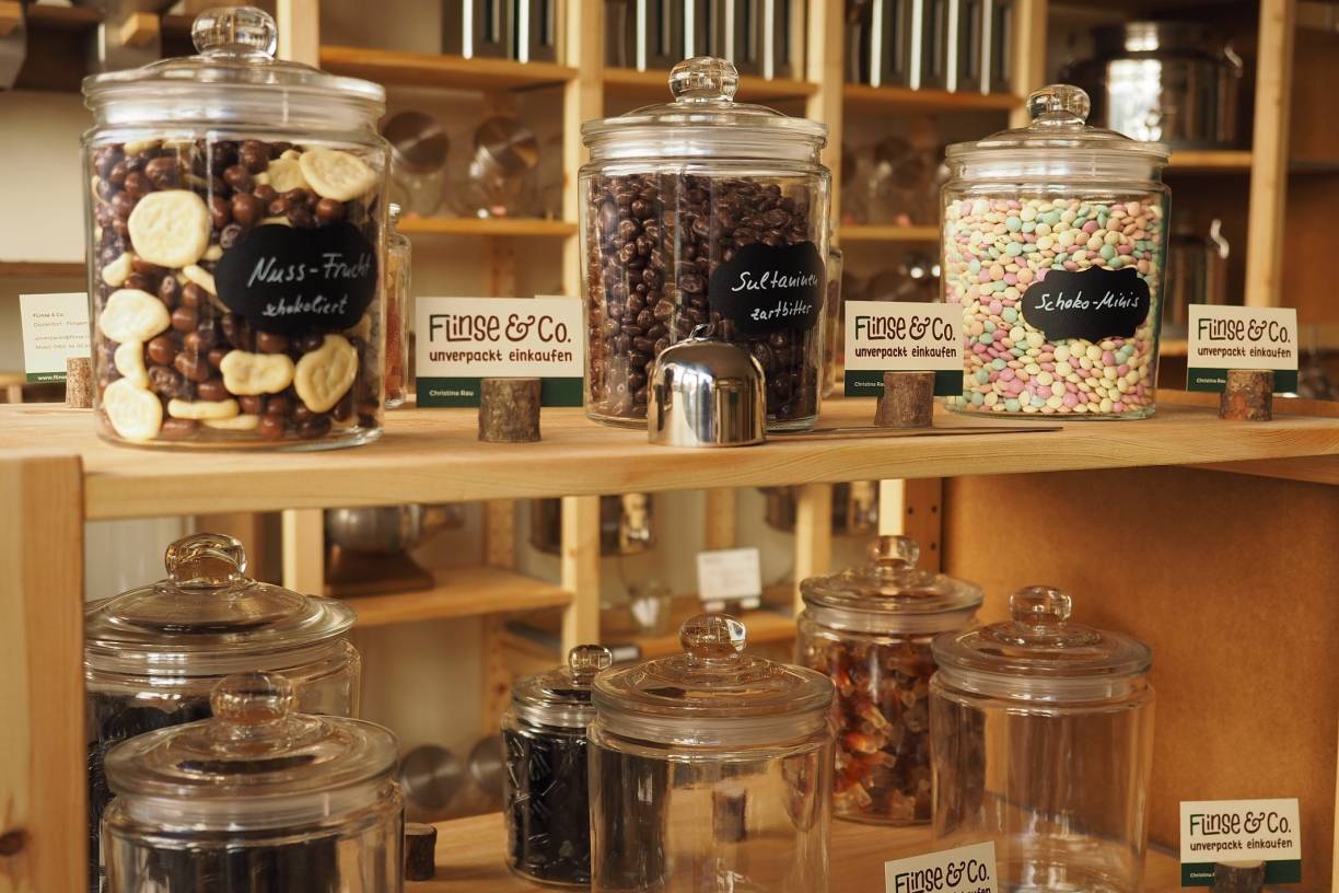 Bei FLinse &amp; Co. gibt es Produkte ohne Verpackung: Ohne Hülle