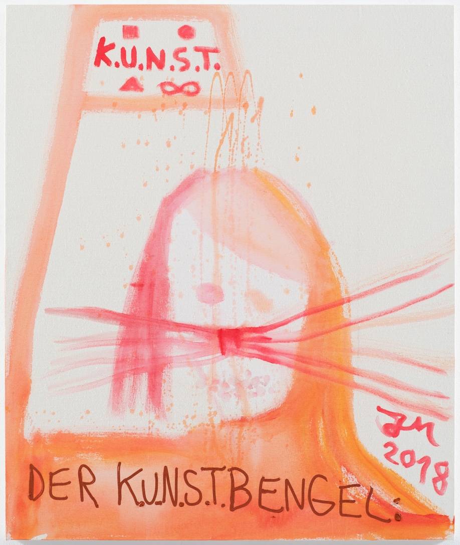  Jonathan Meese, CHEF DE KUNST SAGT: KUNST IST DE CHEF! (FERIENPROGRAMM), Courtesy Sies + Höke, Düsseldorf 