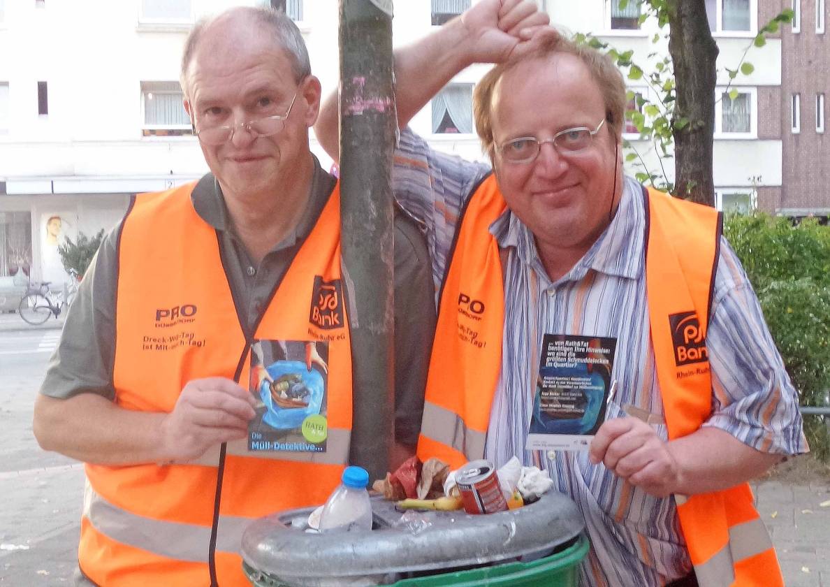  Claus-Stephan Emming (li.) und Jupp Becker. 
