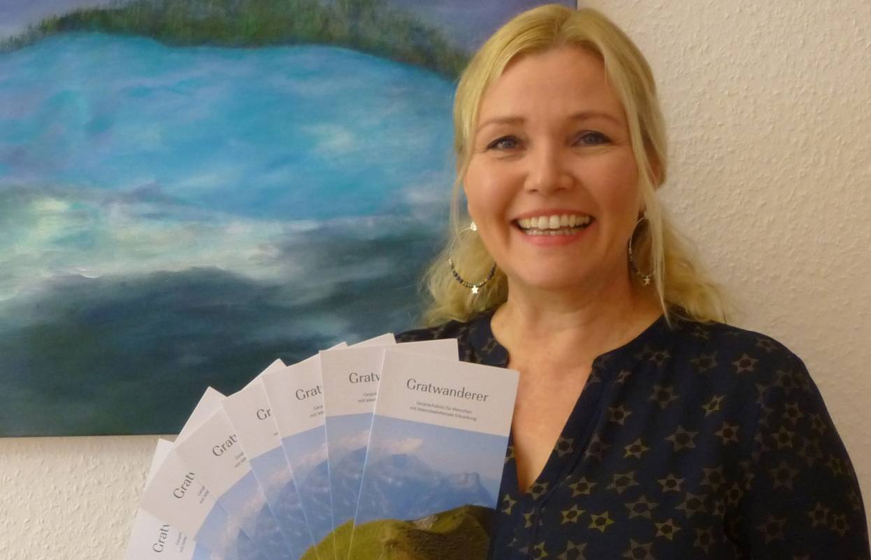  Bettina Kutzscher ist Koordinatorin im Hospizverein Düsseldorf Nord. Sie weiß viel über Tod und Sterben - „theoretisch“. Die Idee zu den „Gratwanderern“ hat sie deshalb gerne aufgegriffen. 