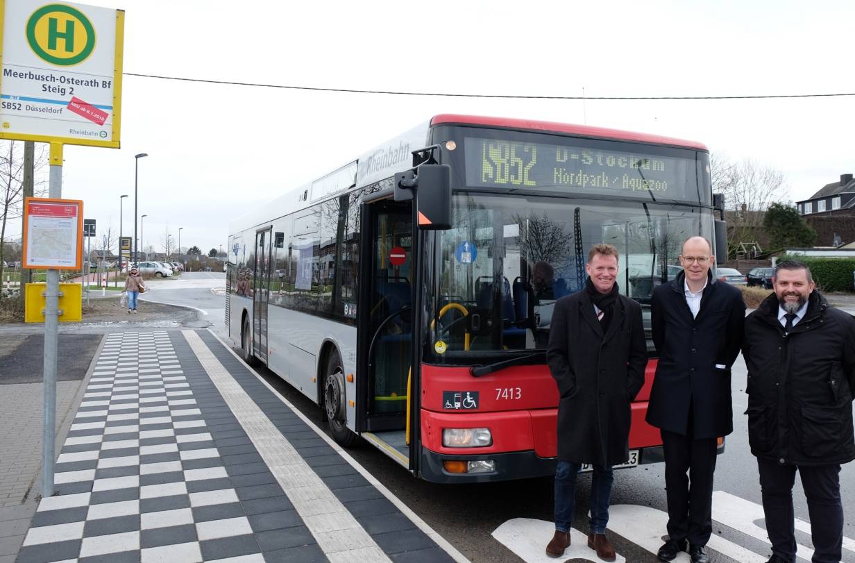 Die neue Schnellbuslinie über den Rhein