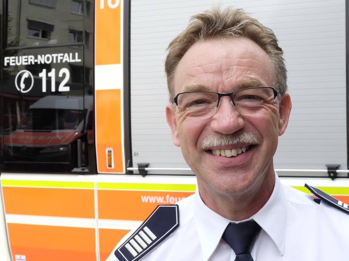  Brandrat Heinz Engels geht nach 44 Jahren im Feuerwehrdienst in den Ruhestand. 