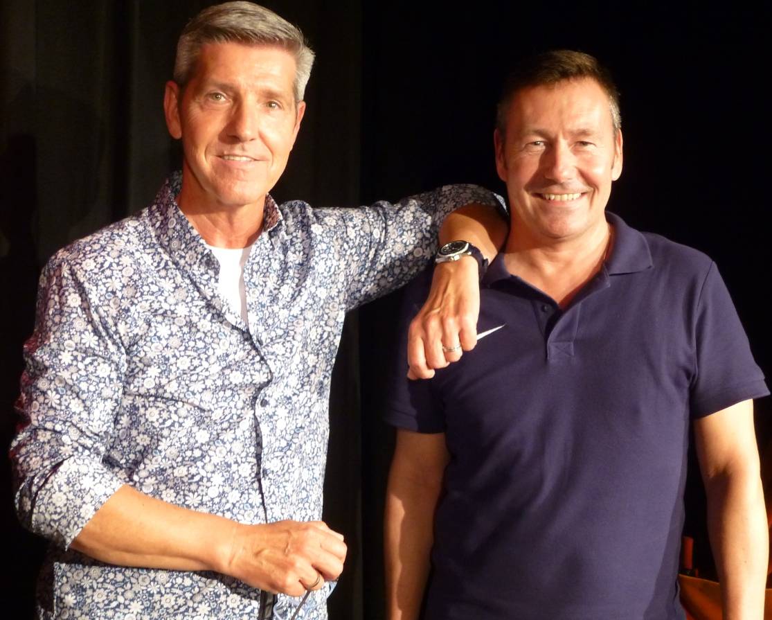  Im Leben und im Theater ein Team: Philipp Kohlen-Priebe (li.) und Oliver Priebe. 
