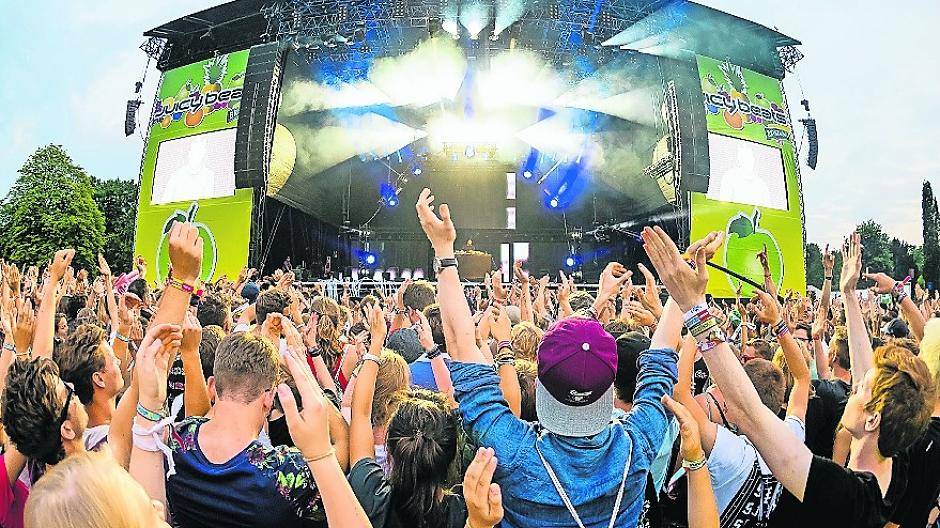  Das Juicy Beats-Festival gehört zu den idyllischsten Großstadt-Events dieser Kategorie. 