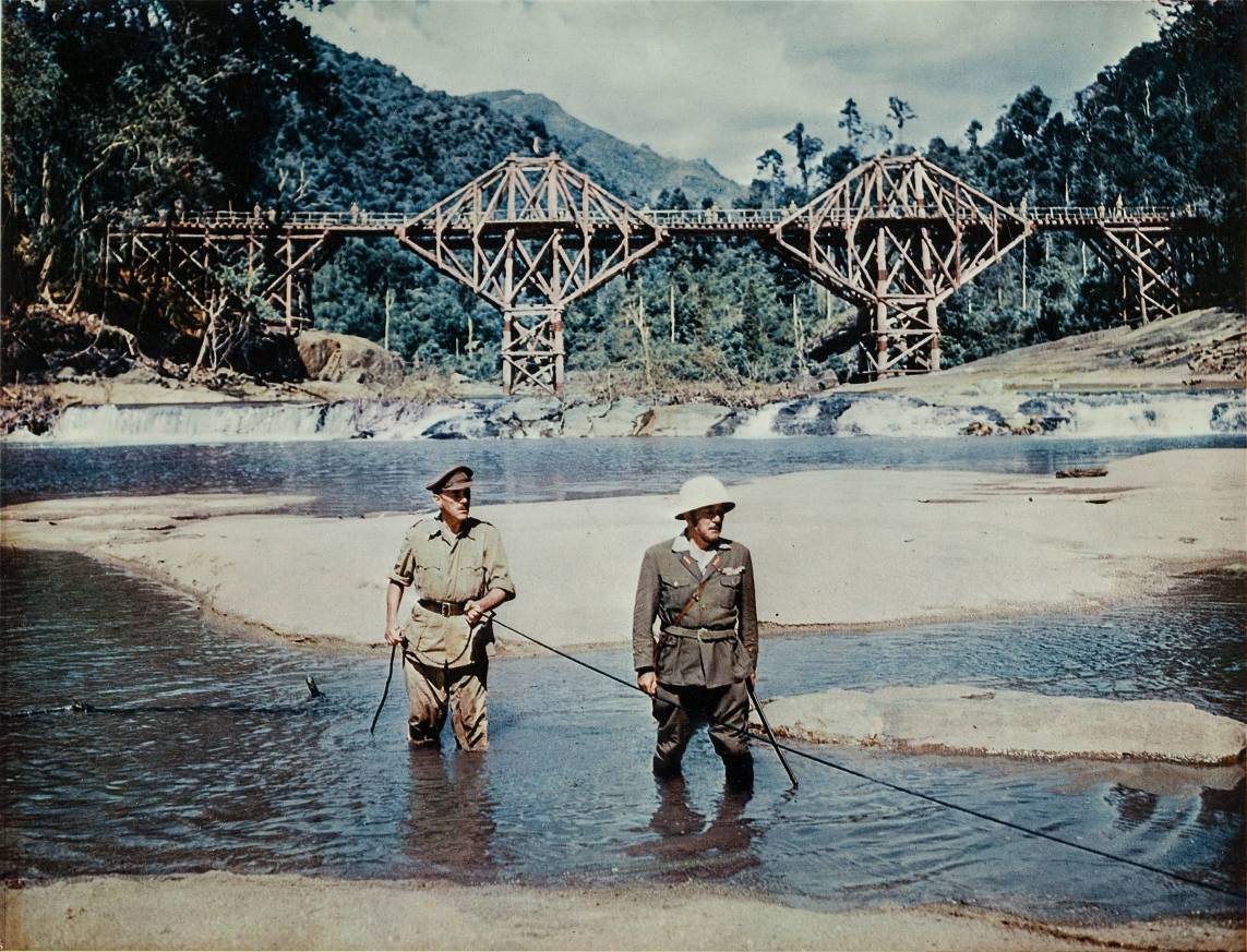  Legendär: "Die Brücke am Kwai". 