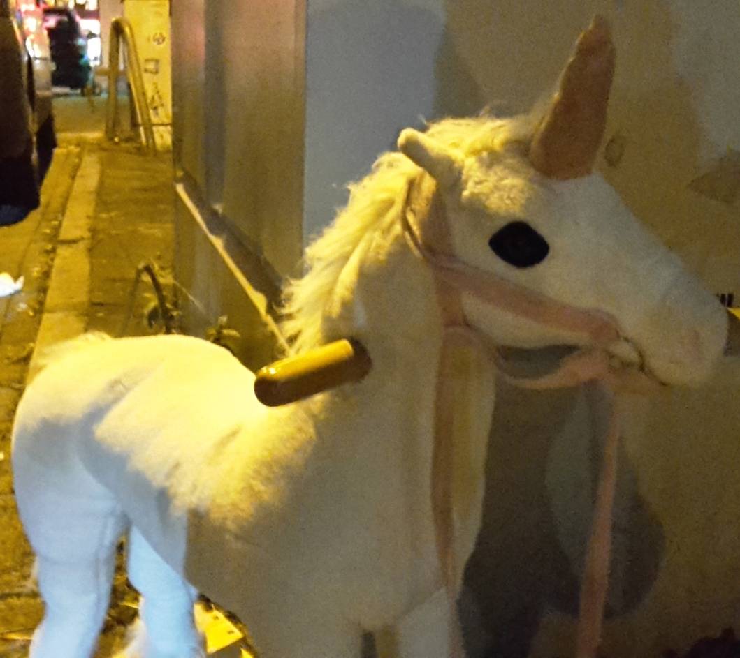 Kleines Einhorn gesichtet