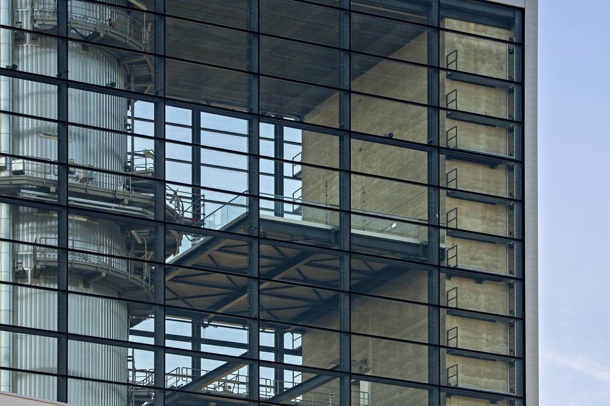  Schöne Aussicht: Das "Stadtfenster" im Kraftwek verspricht einen spektakulären Blick über Düsseldorf. 