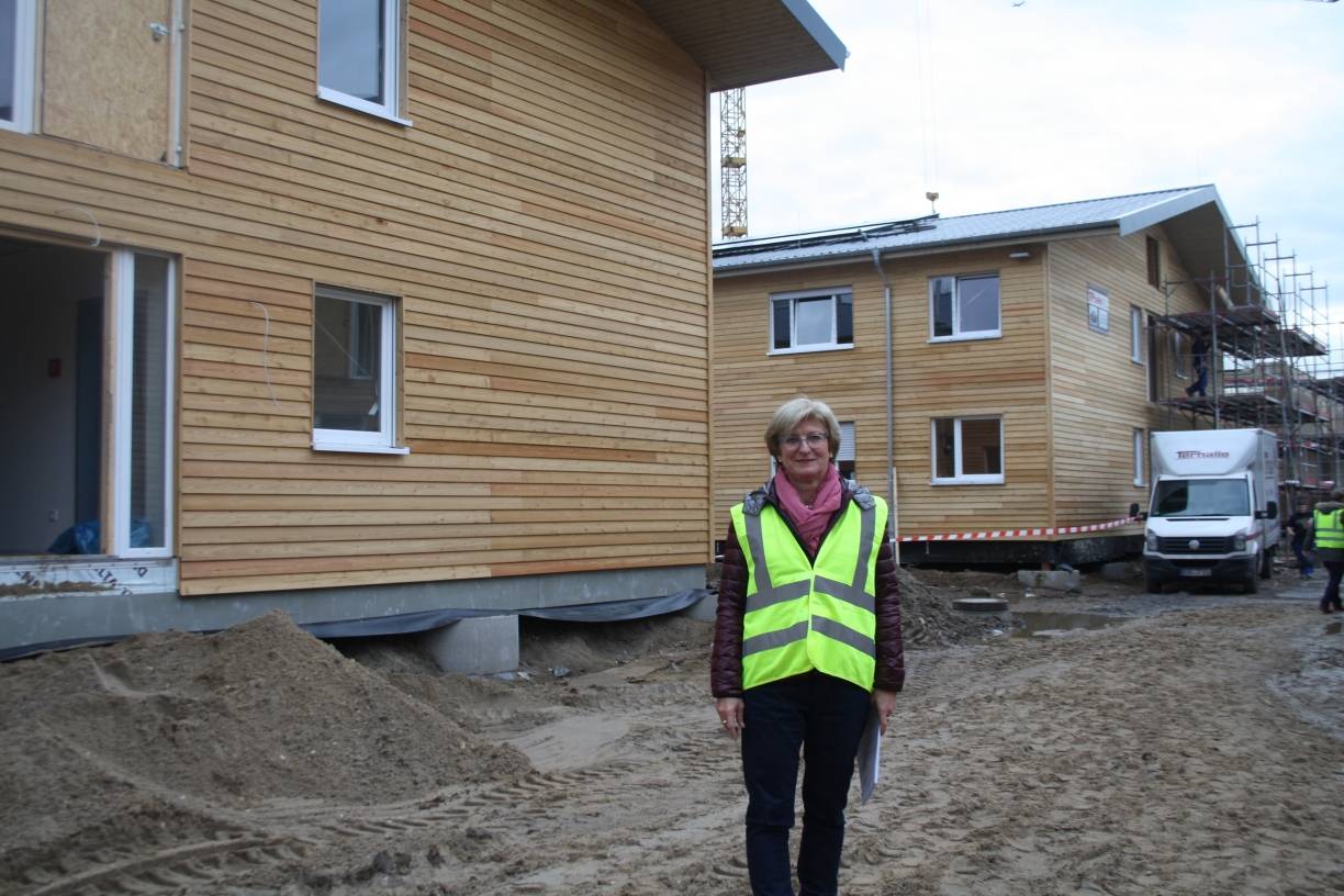 Stadt baut mit Holz