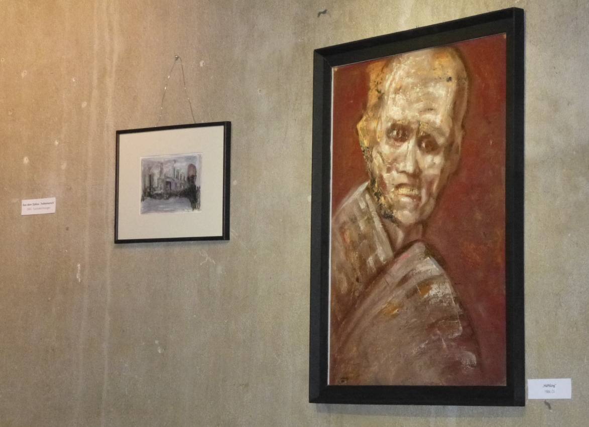  Ein Blick in die Ausstellung. 