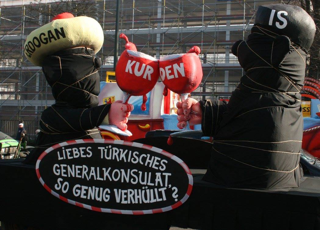  ...und was nach einer Beschwerde der türkischen Generalkonsulin daraus wurde. 