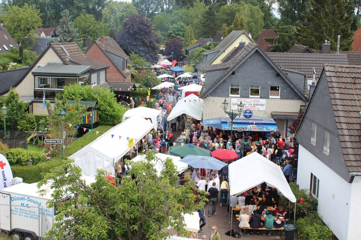  Das Kinder- und Straßenfest in der Tannenhofsiedlung ist nicht nur bei den Anwohner beliebt 