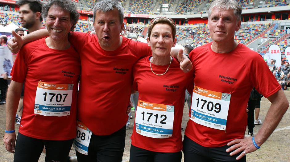 B2RUN 2016: Das Düsseldorfer Anzeiger-Team