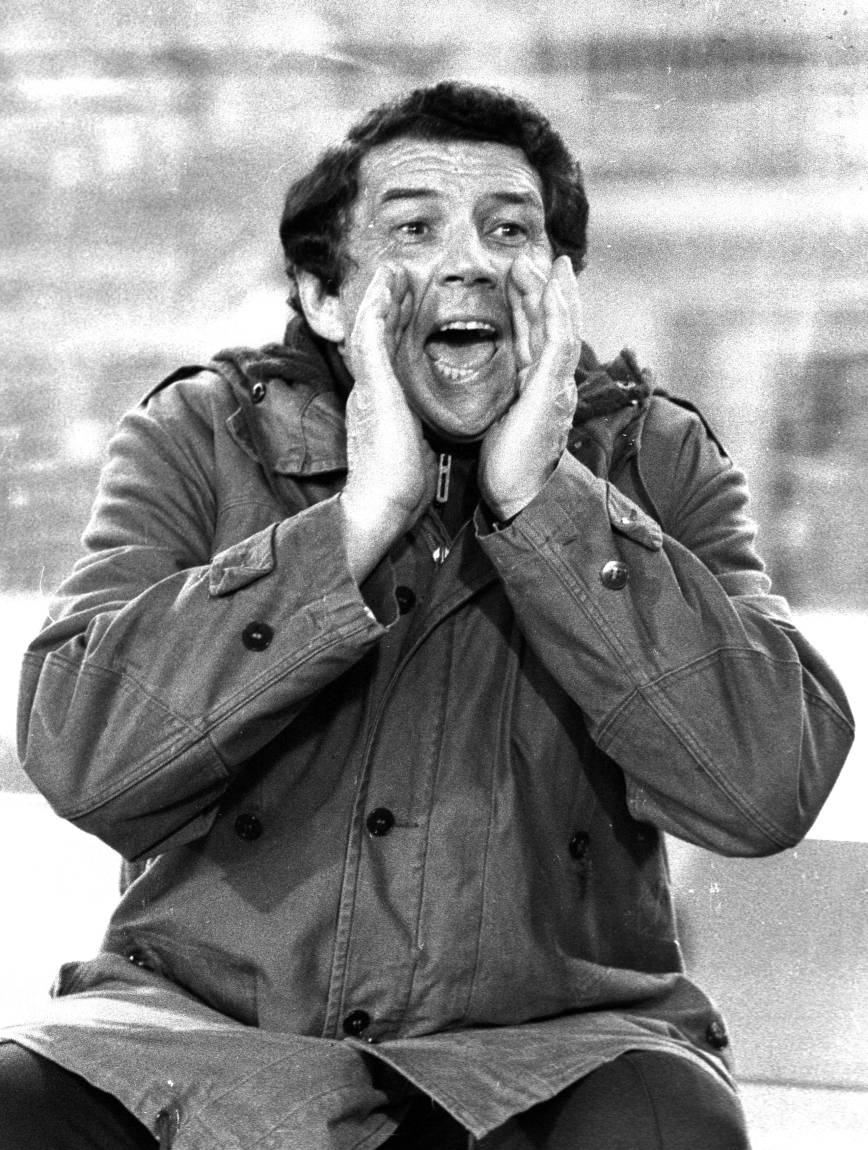  Heinz Lucas in seiner Zeit als Trainer von Fortuna Düsseldorf. 