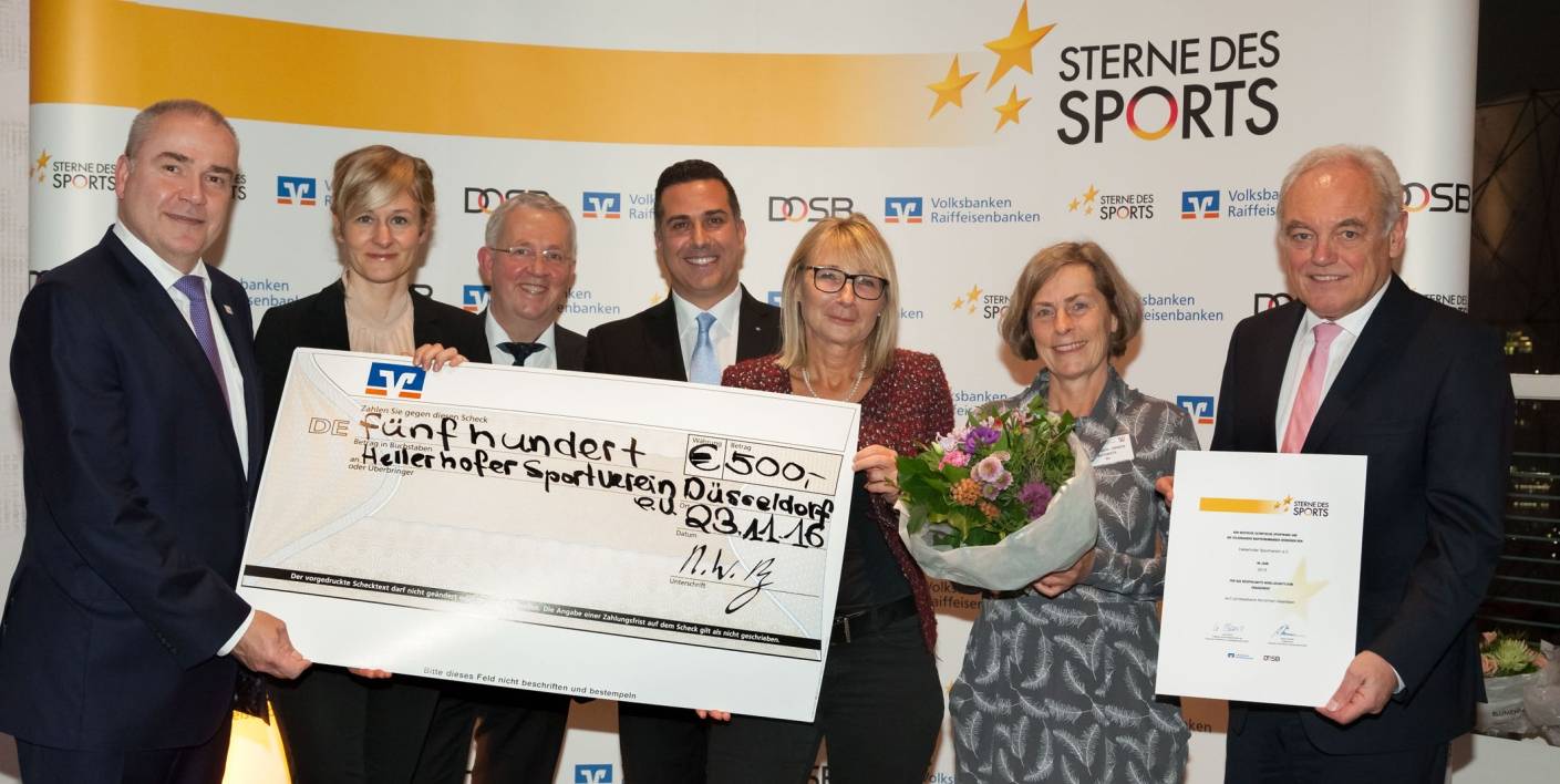 Förderpreis für den Hellerhofer Sportverein