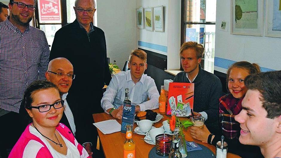  Das Schülercafé Aloys ist beliebt. 