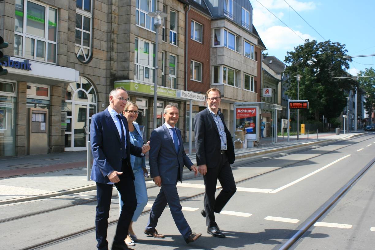 Freie Fahrt auf der Benderstraße