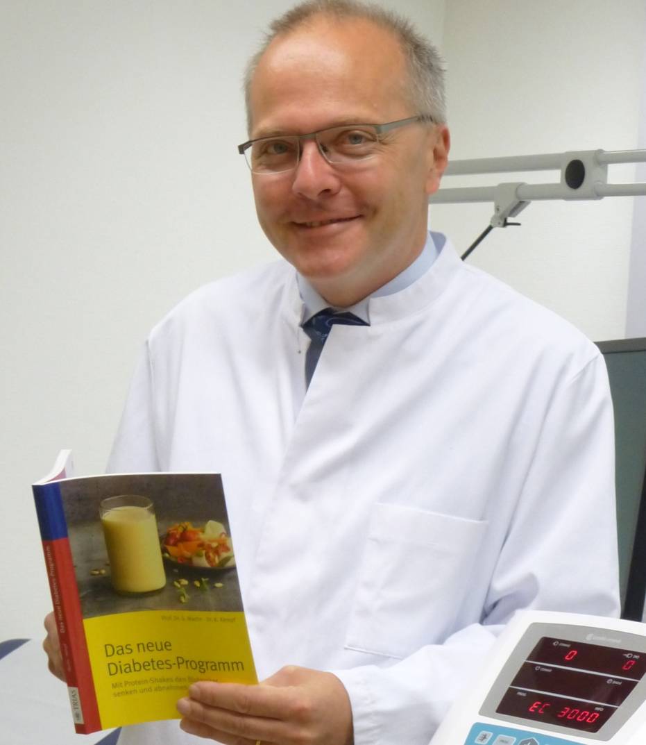  Der Düsseldorfer Prof. Dr. Stephan Martin setzt auf Ernährung und Bewegung beim Kampf gegen Typ-2-Diabetes. 