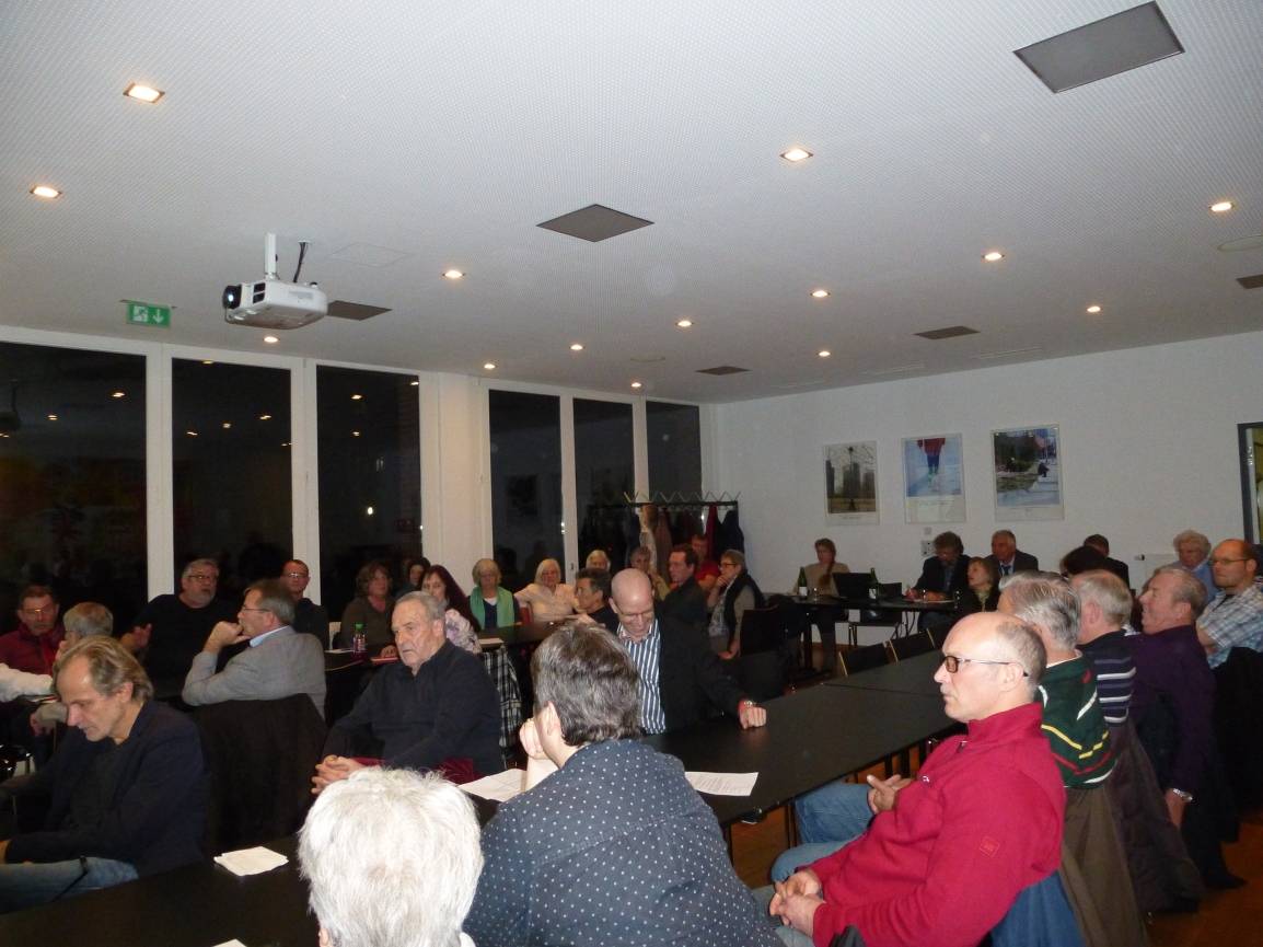  Gut besucht war das Bürgerforum im Saal der Diakonie in Flingern-Süd. 