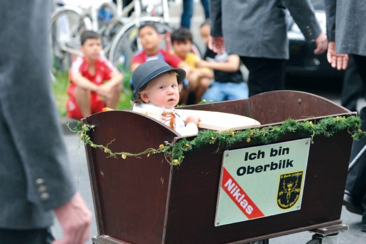  Der kleine Niklas ist schon ein ganz großer Schütze. 