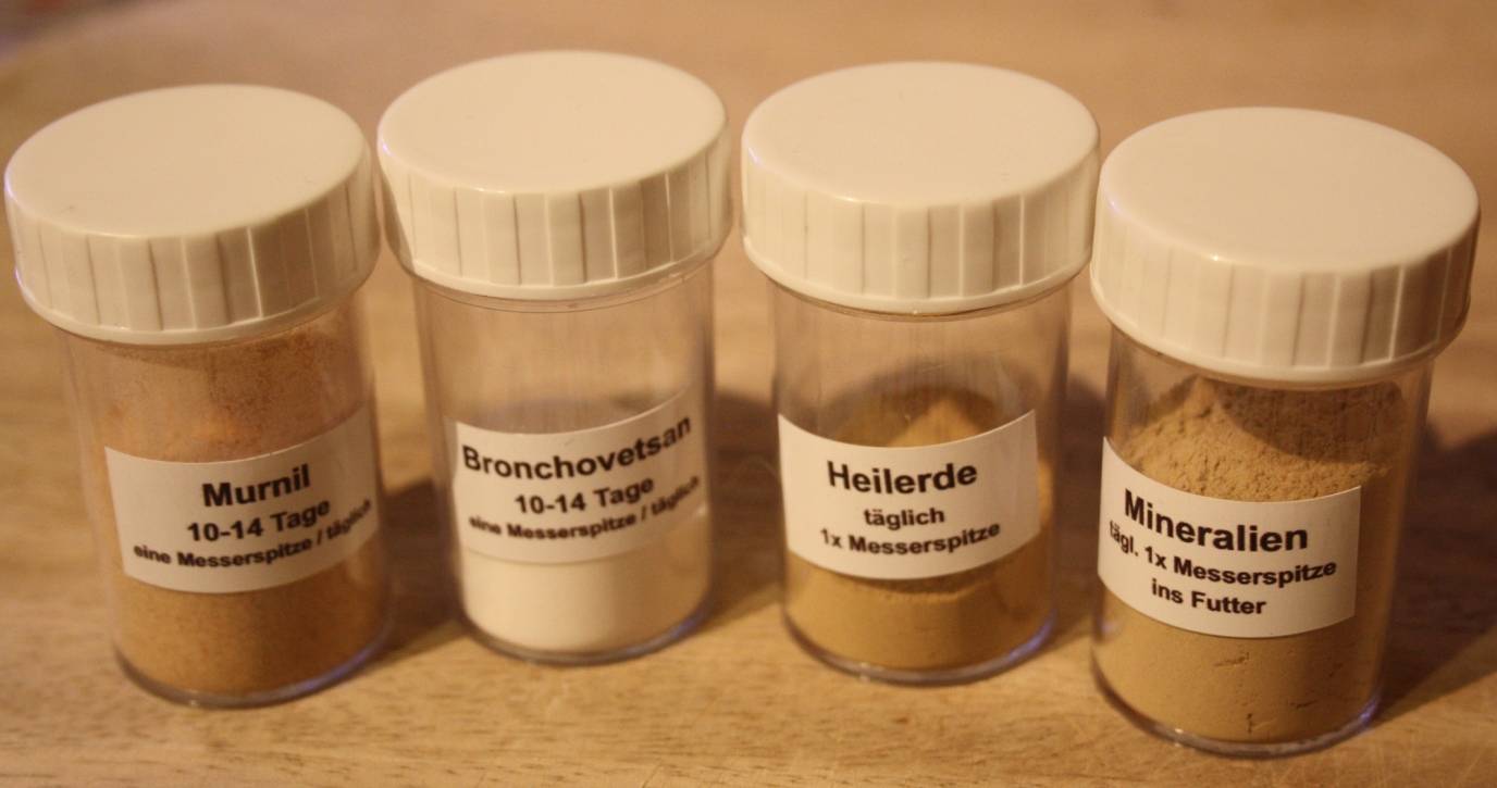  Die Igel-Apotheke.Wird nach Absprache mit der Igel-Expertin verabreicht. 