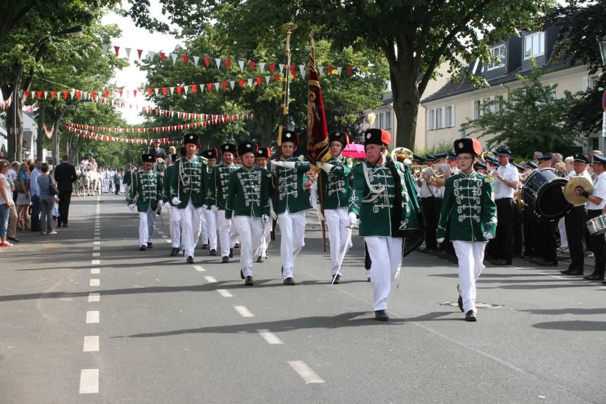 Der große Festzug am Sonntag, 7. August, wird auch dieses Jahr wieder eines der Höhepunkte beim Schützenfest sein. 