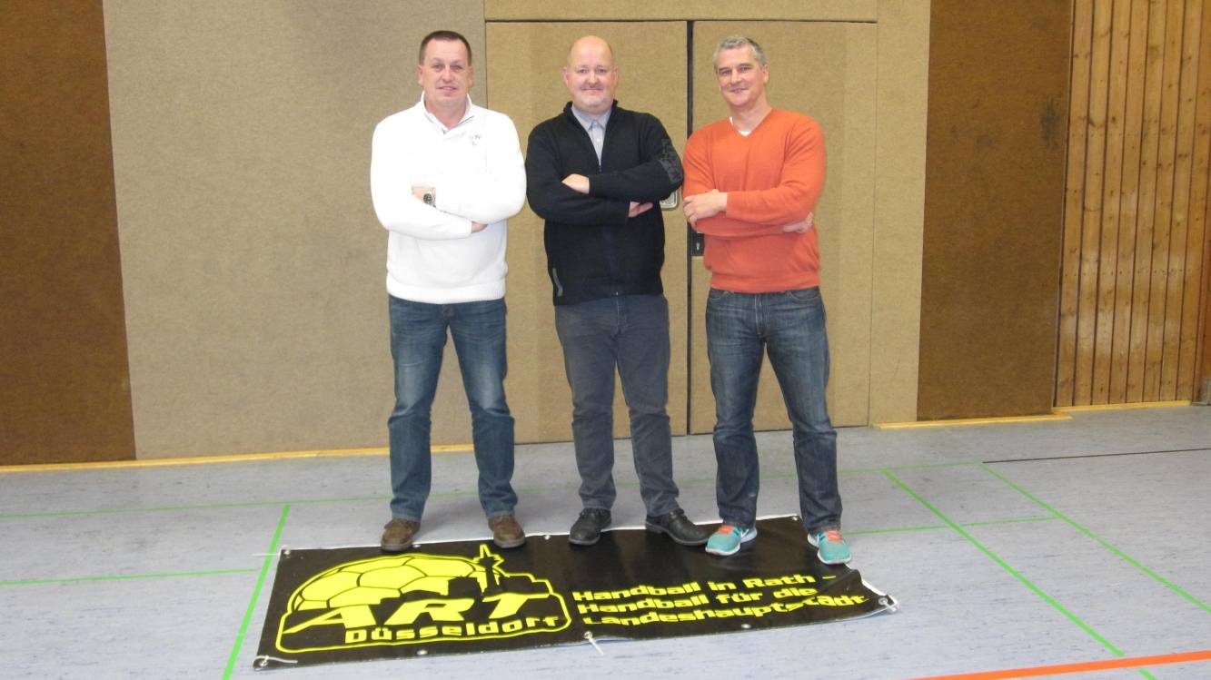  Sie übernehmen die Leitung beim ART: Volker Haase, Markus Lipperson und Frank Schiffmann (von links nach rechts). 