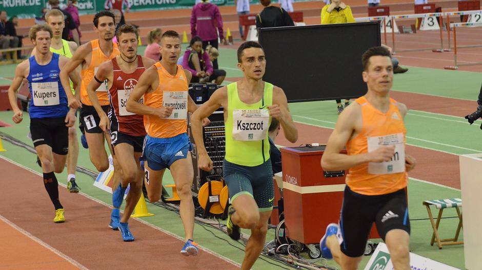 Über 800 Meter stellte der Pole Adam Kszczot in 1:46,48 Min. eine...