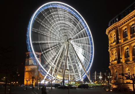 Das Riesenrad dreht sich wieder ab 21. Oktober