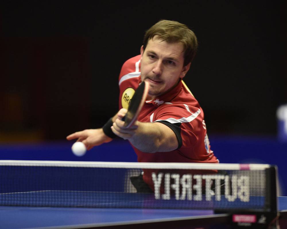  Timo Boll entscheidet erst kurz vor der Begegnung in Frankreich über seinen Einsatz. 