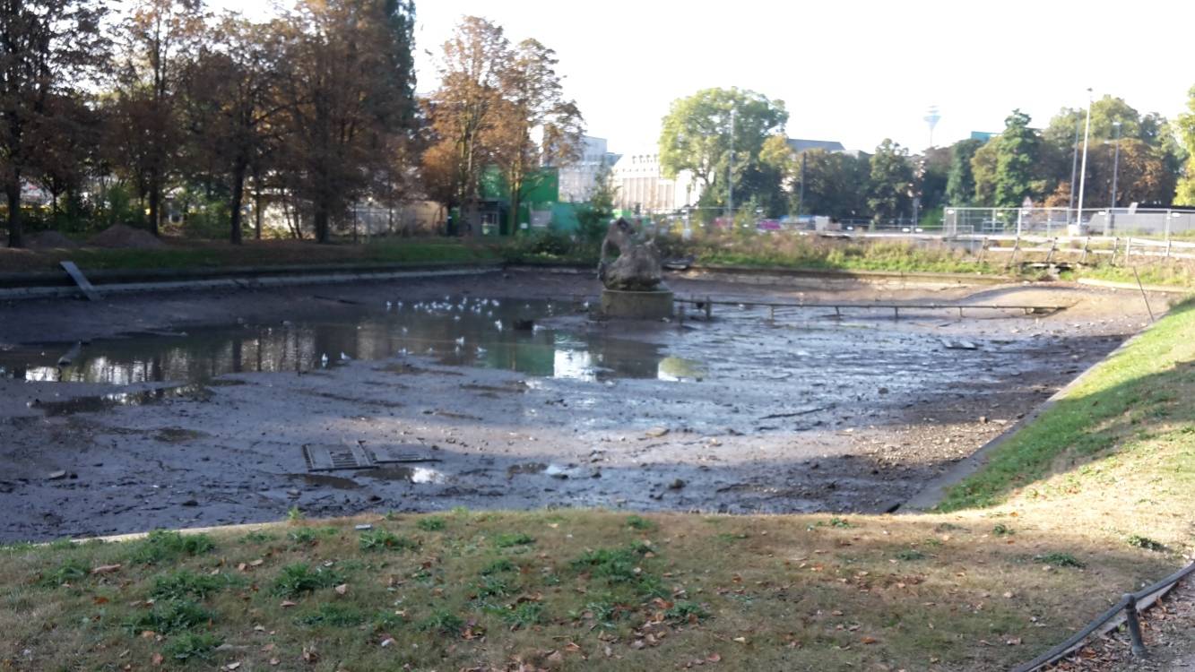 Herrscht jetzt Ebbe im Hofgarten?