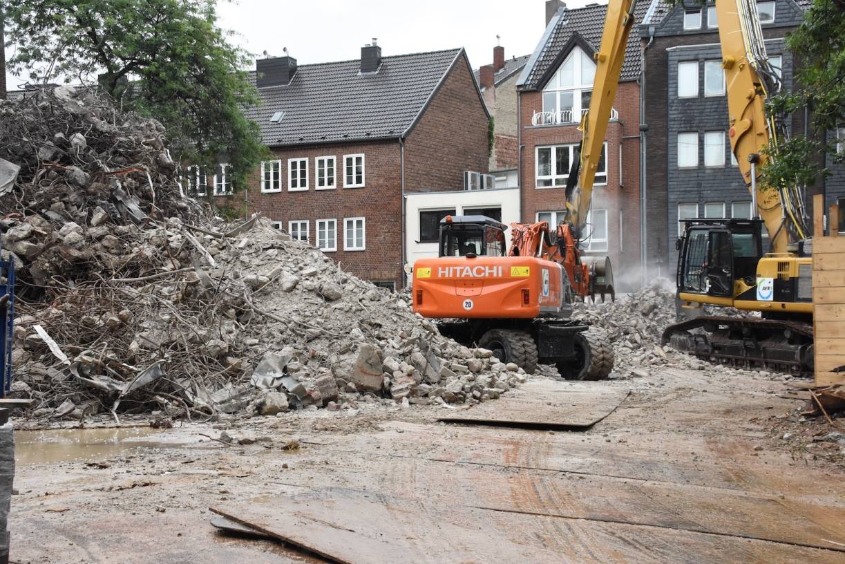 Am Alten Hafen: Abriss beendet