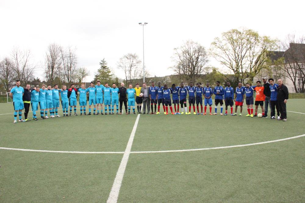 Außergewöhnliches Freundschaftsspiel der Sportfreunde Gerresheim