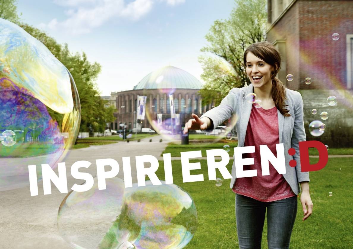  Die neue Broschüre soll ein klischeefreies Bild von Düsseldorf zeigen. 