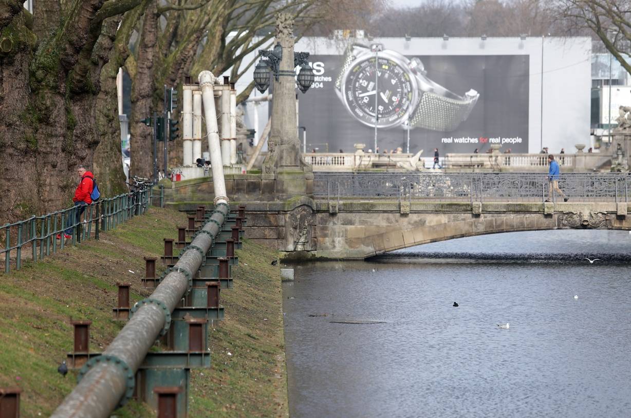  Bald Geschichte: Die Wasserleitung an der Kö. 