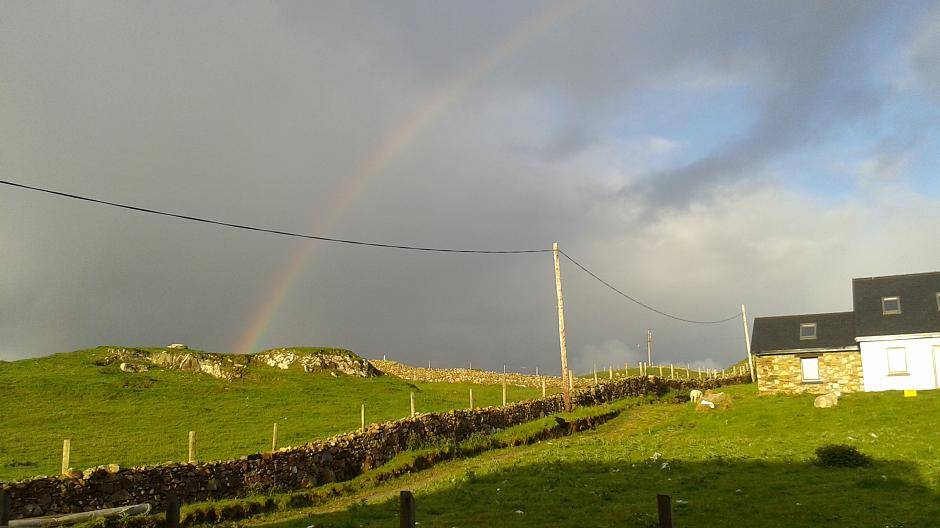Regen, Wolken, Sonne - Der Stoff, aus dem der Regenbogen...