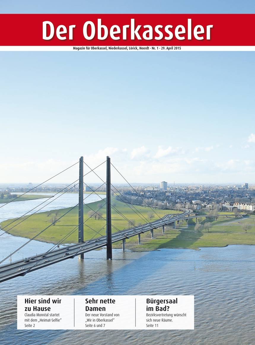  Die Titelseite der ersten Ausgabe. 