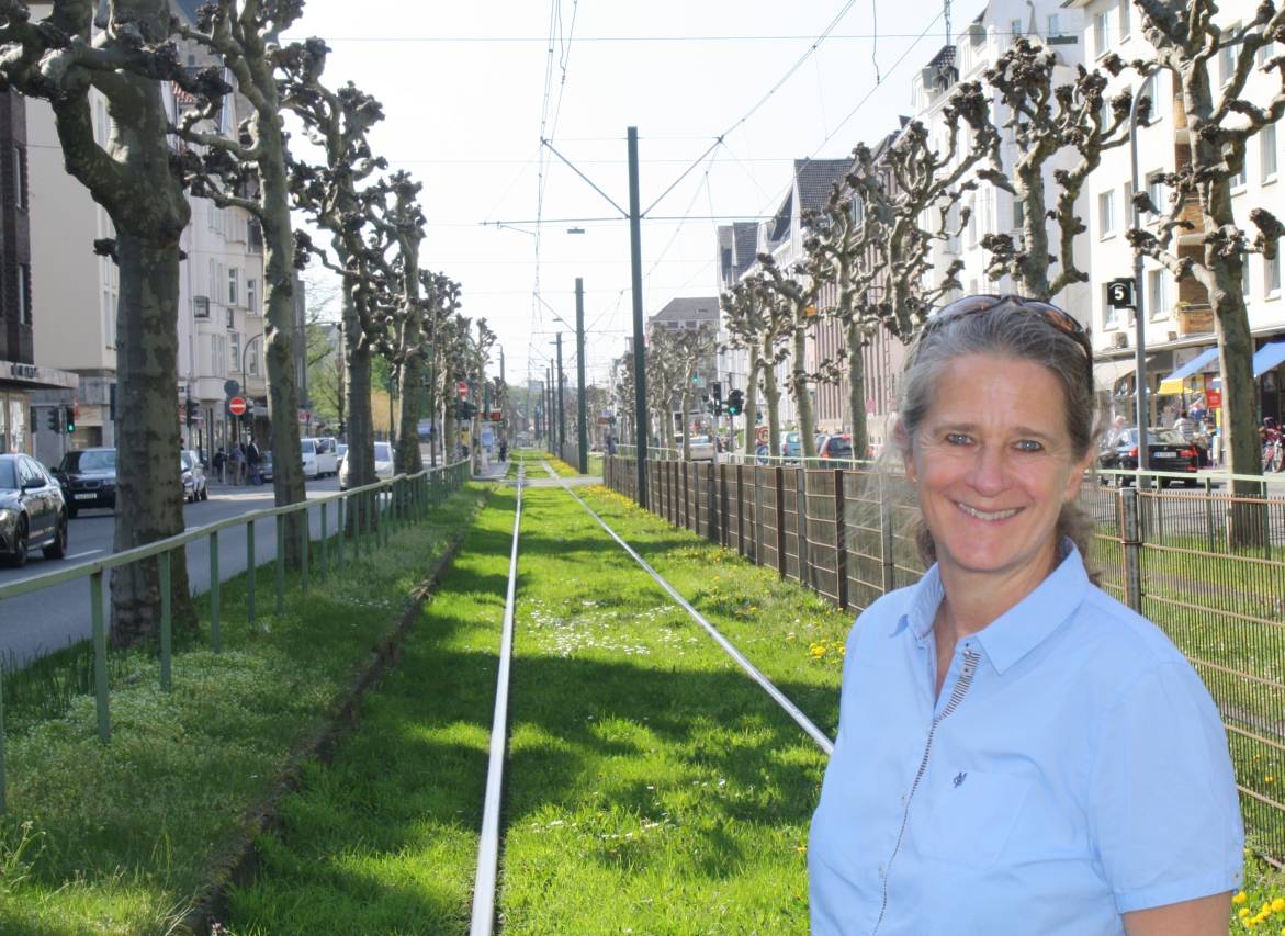  Birgit Neisser ist die neue 1. Vorsitzende der Interessengemeinschaft „Wir in Oberkassel“. Sie sucht weitere Unterstützer für Feste und Projekte im Stadtteil. 