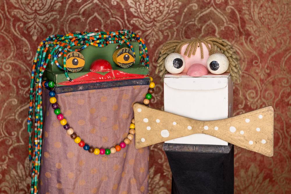  Liebgewonnene Kippel-Bühnen-Figuren für eine ganze Generation von Kindern - Robby und Steffi. 