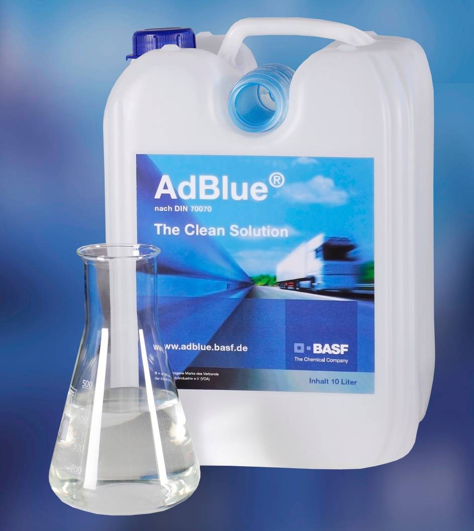  AdBlue soll den Schadstoffausstoß verringern. 