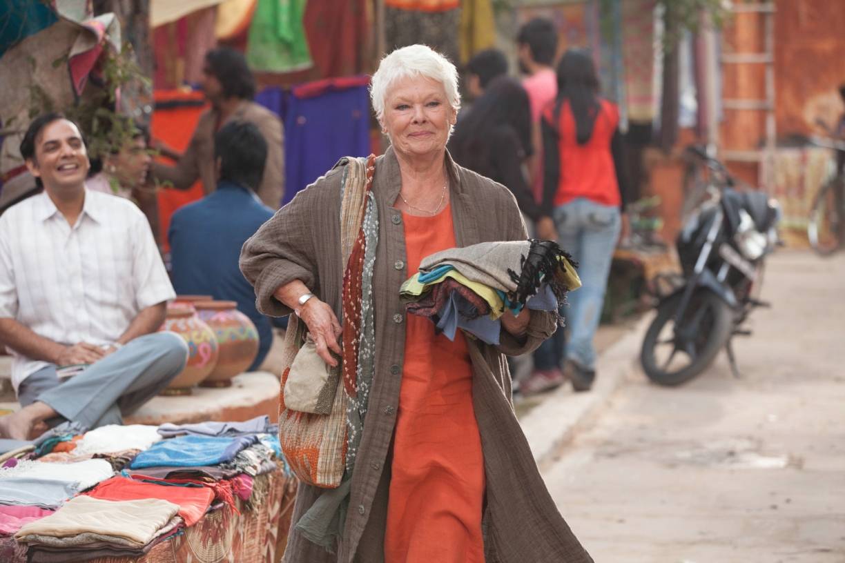  Judi Dench in „Best Exotic Marigold Hotel 2“. 