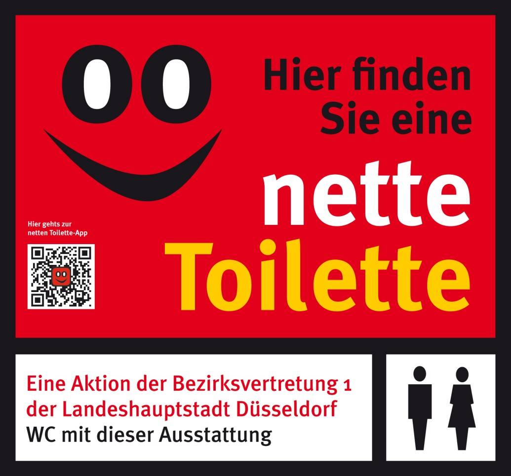 Jetzt gibt's die "nette Toilette" in der Düsseldorfer Innenstadt