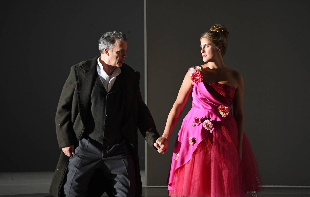  Ganz starkes Duo: Simon Neal als Mandryka und Jaquelyn Wagner in der Titel-Rolle der Richard Strauss-Oper „Arabella“. 