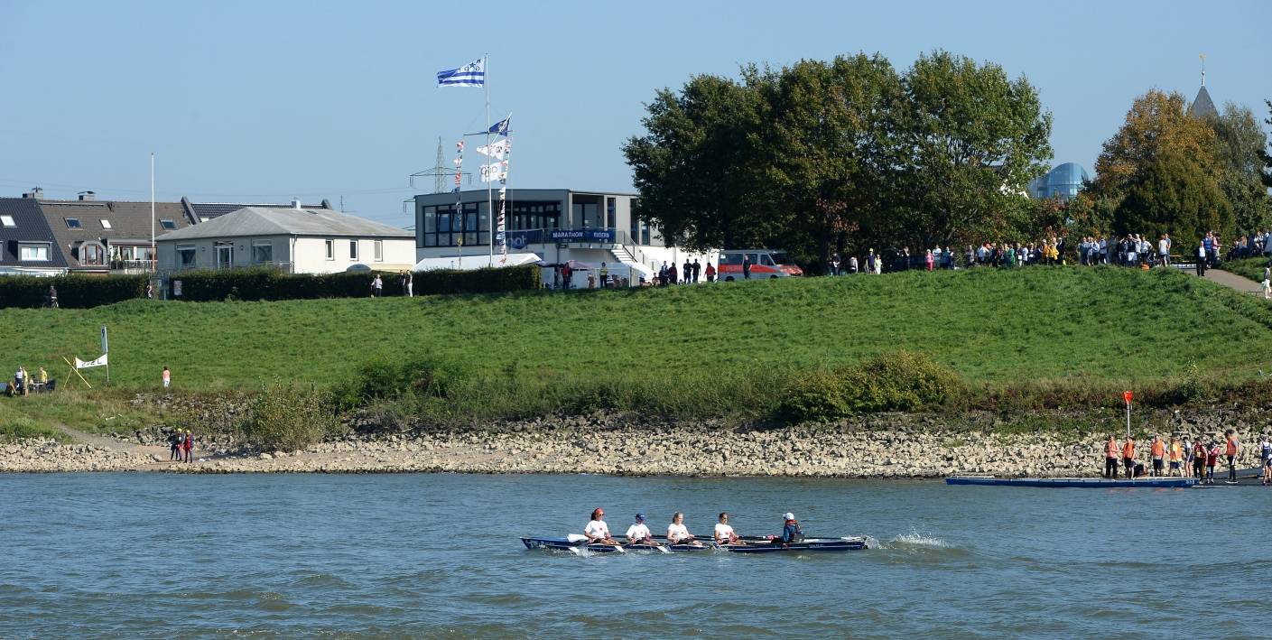 Ruder-Rheinmarathon startet morgen - Ziel: RC Germania