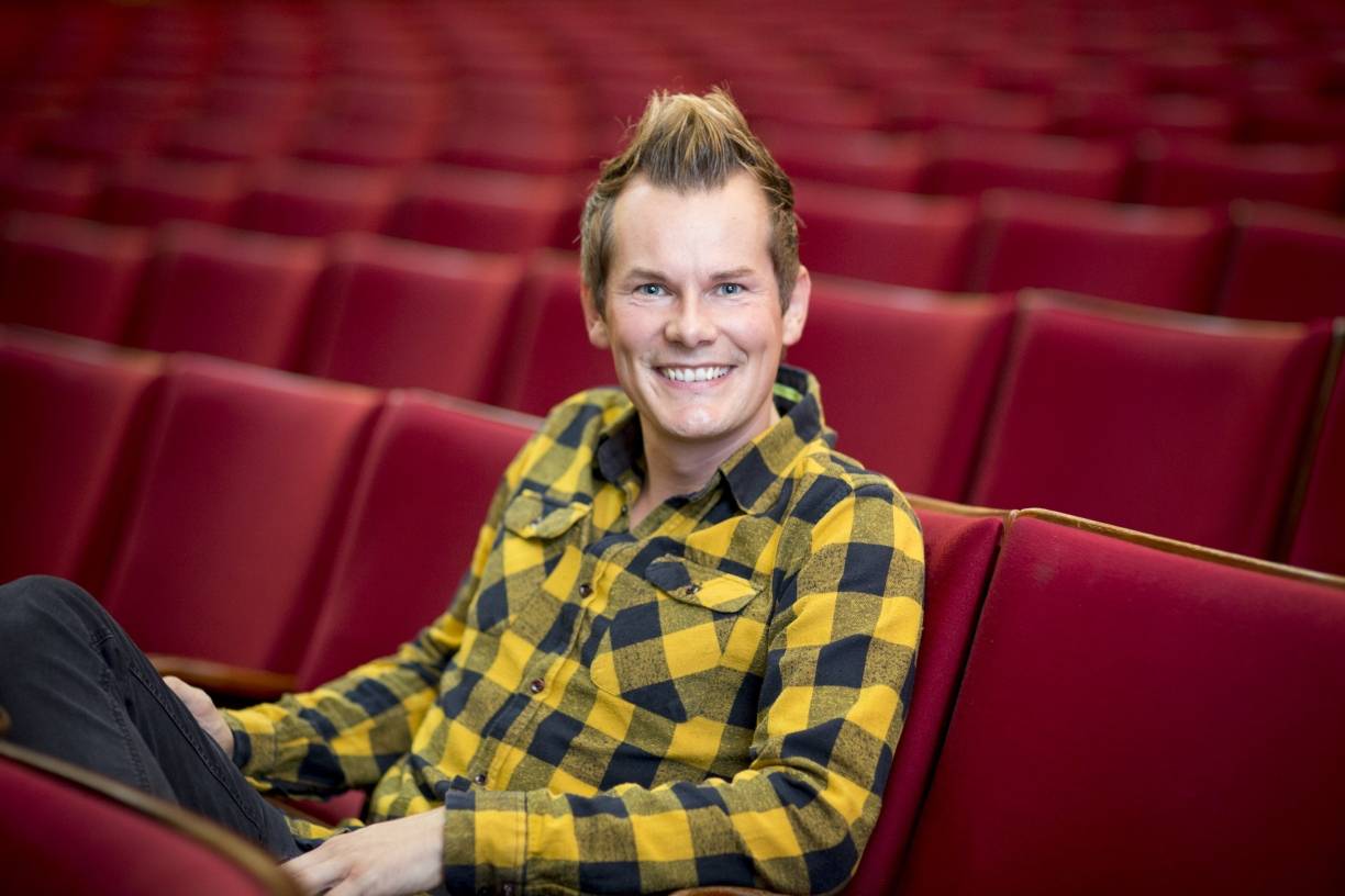  Malte Arkona ist Pate der Jungen Oper am Rhein. 